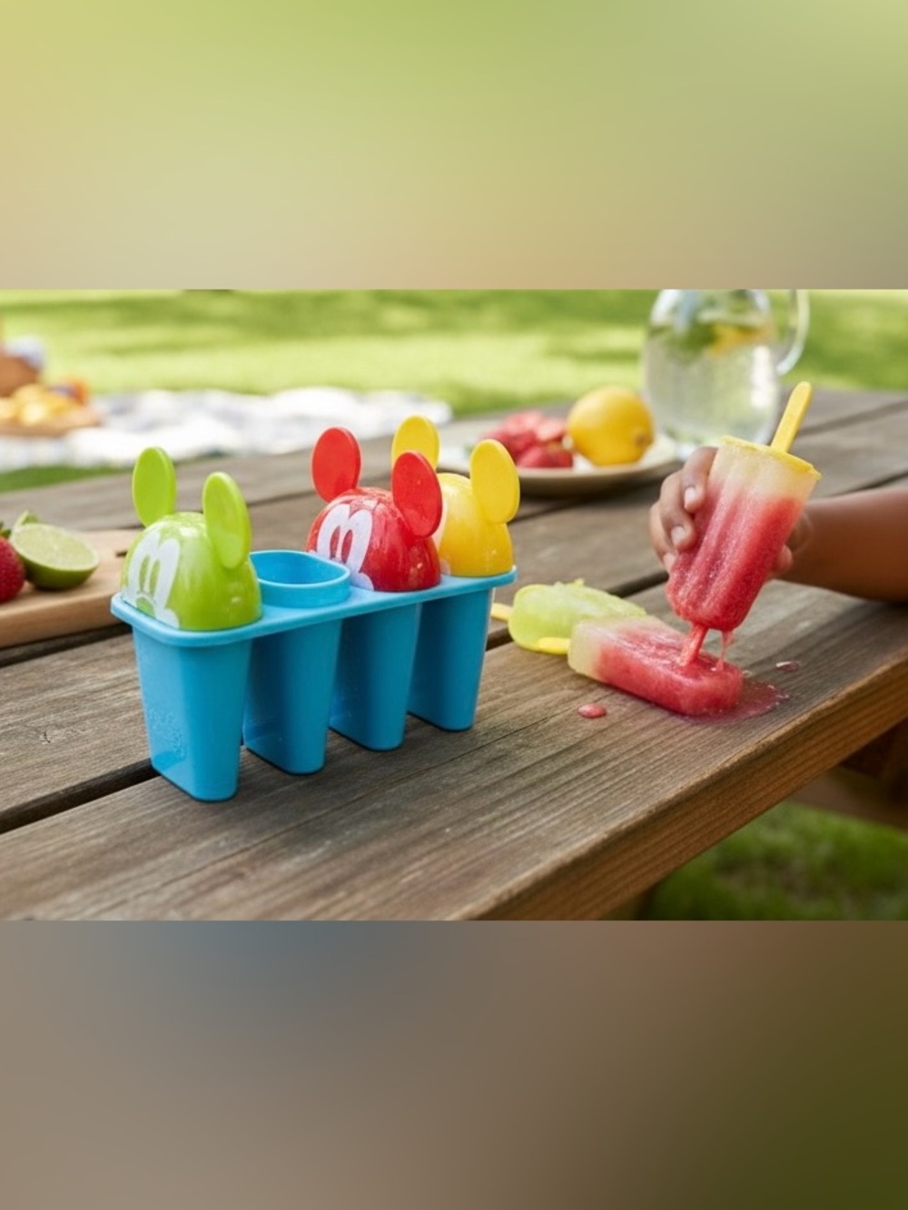 NEW DISNEY STORE ICE TREAT MOLDS MICKEY MOUSE 4 Molds